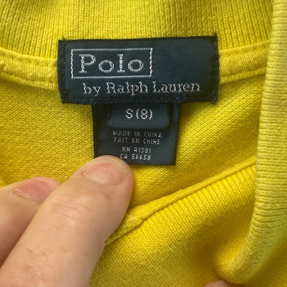 Ralph Lauren Bright Yellow‎ Polo Shirt